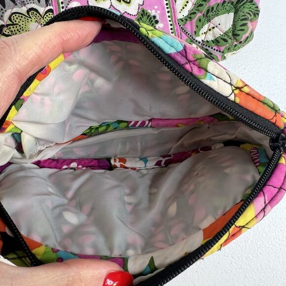 Vera Bradley Va Va Bloom Priscilla Pink Parisian Paisley Accessories Lot of 3 - Picture 7 of 16